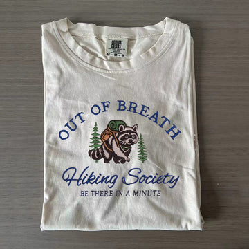 Out of Breath Hiking Society T-shirt