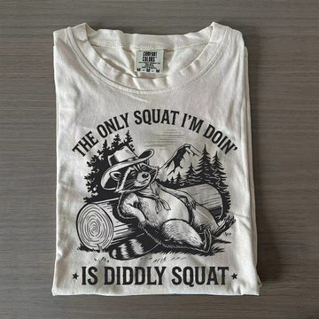 Funny Cowboy Raccoon T-shirt