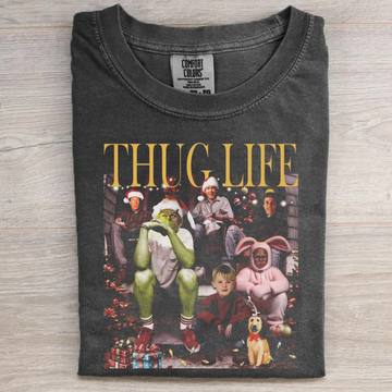 Thug Life Christmas T-shirt