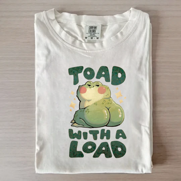 Toad with a load Funny T-shirt