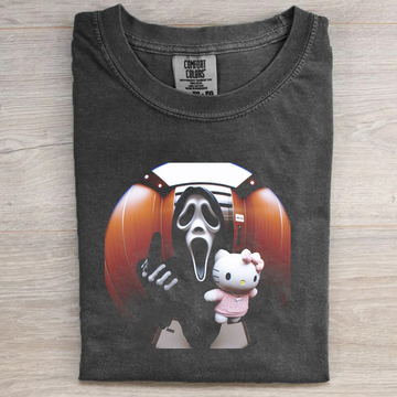 Vintage Horror Graphic T-shirt