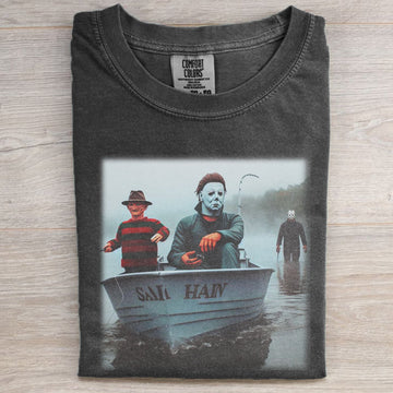 Vintage Horror Characters T-Shirt