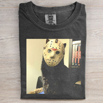 Cute Black Cat T-shirt