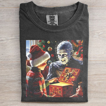 Retro Funny Christmas Scary T-shirt