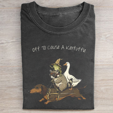 Funny Dachshund-Frog Meme T-shirt