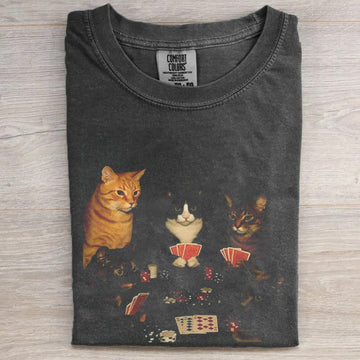 Playing Poker Meme T-shirt