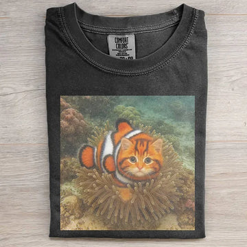 Cat Fish Funny T-Shirt