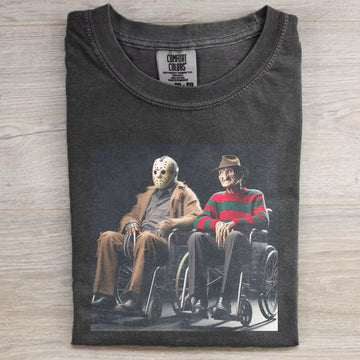 Vintage Horror Graphic T-shirt