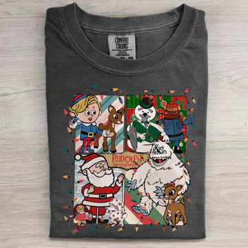 Retro Christmas T-shirt