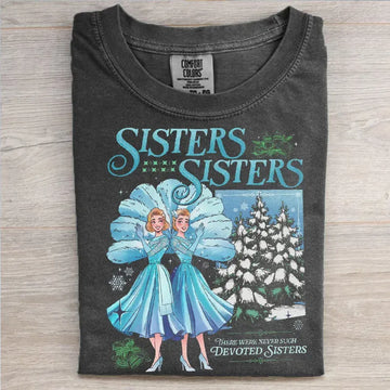 Sisters White Christmas T-shirt