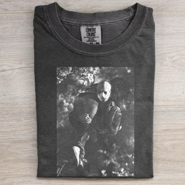 Vintage Horror Graphic T-shirt