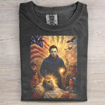 Slasher Saints Funny Tee