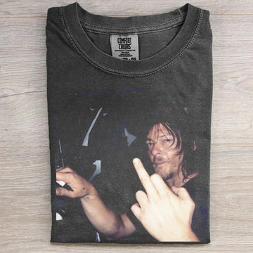 Funny Middle Finger Graphic T-Shirt