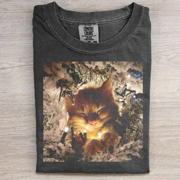 Vintage Distressed Kitten T-Shirt