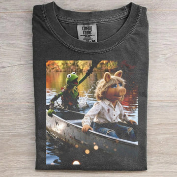 Funny Frog and Pig Parody T-Shirt