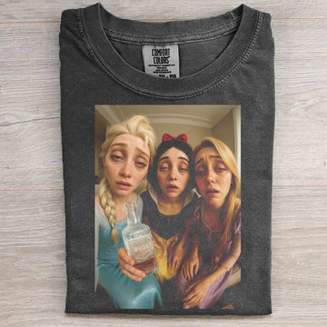 Messy Princess Party Night Graphic Tee