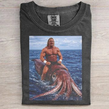 Ocean Beast Rider Bold Graphic Tee