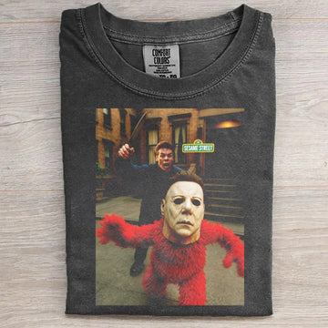 Funny Slasher Chase Parody Tee