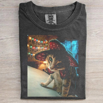 The Demogorgon Kitty Funny T-Shirt