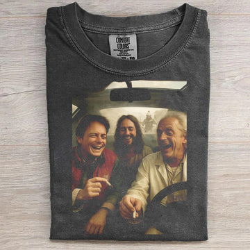 Back To The Future Funny Graphic T Shirt