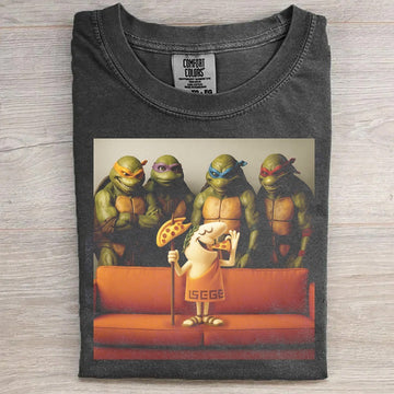 Funny TMNT Pizza Party T-Shirt