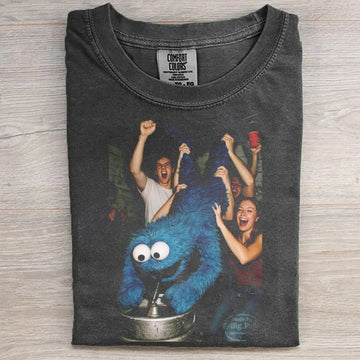 FUN PARTY T-SHIRT WITH COOKIE MONSTER CARNIVAL
