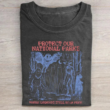 Cryptid National Parks T-shirt
