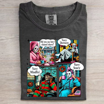 Vintage Horror Graphic T-shirt