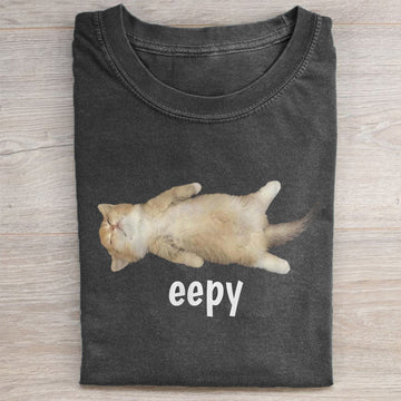 Silly Sleepy Cat T-shirt