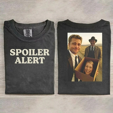 Spoiler alert the box answer T-shirt